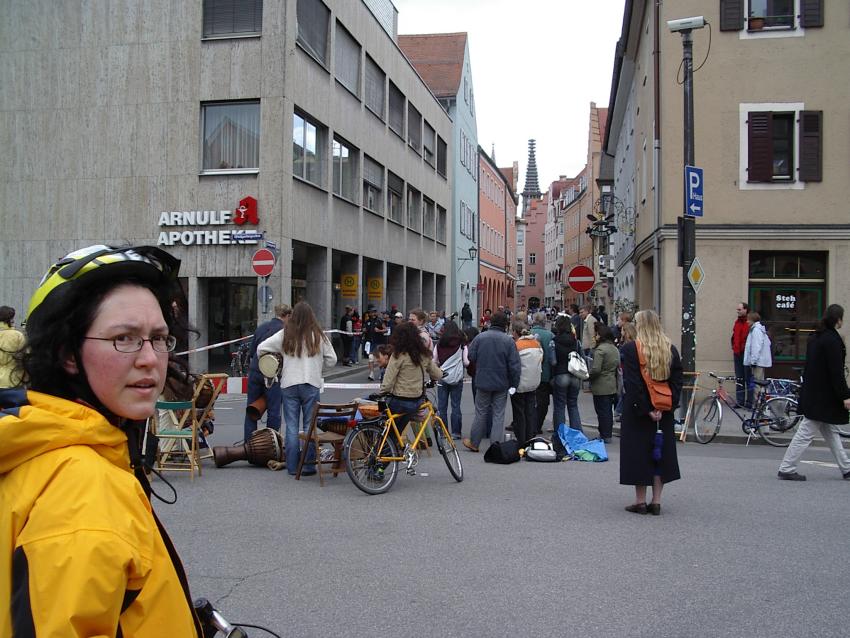 In Regensburg ist die ganze Stadt...