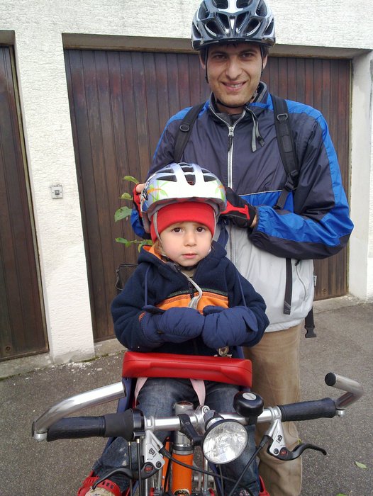 Unterwegs mit Papa