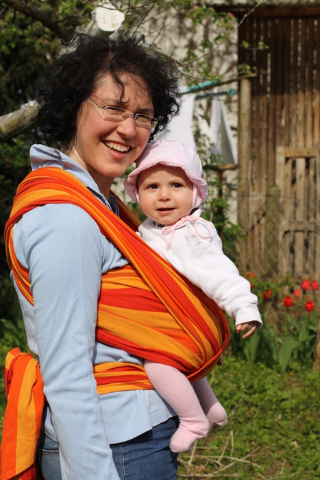 Antonia und Mama...