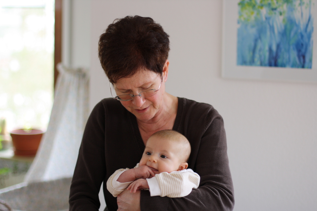 ...Oma zu Besuch