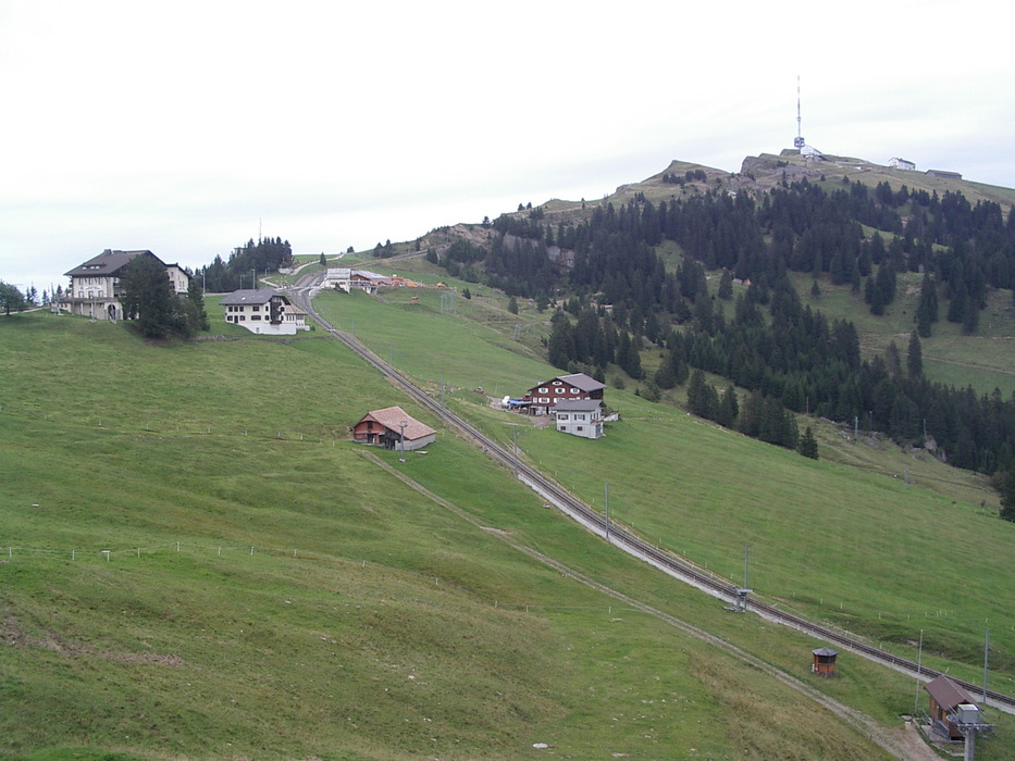 Rigi Staffel und Rigi Kulm vom Schwingplatz