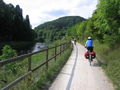 Weiter auf dem Donauradweg...