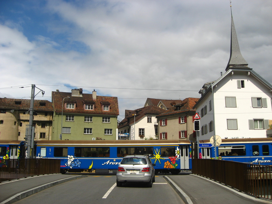 Die Arosabahn hat Vorfahrt in Chur