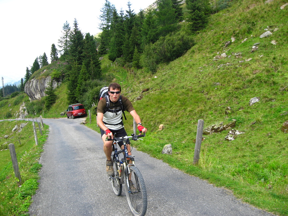 Der Weg aus dem Engadin...