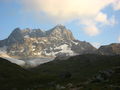 Piz Kesch 3423m mit Porchabella-Gletscher