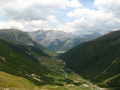 Herrliche Abfahrt zum Lago di Livigno