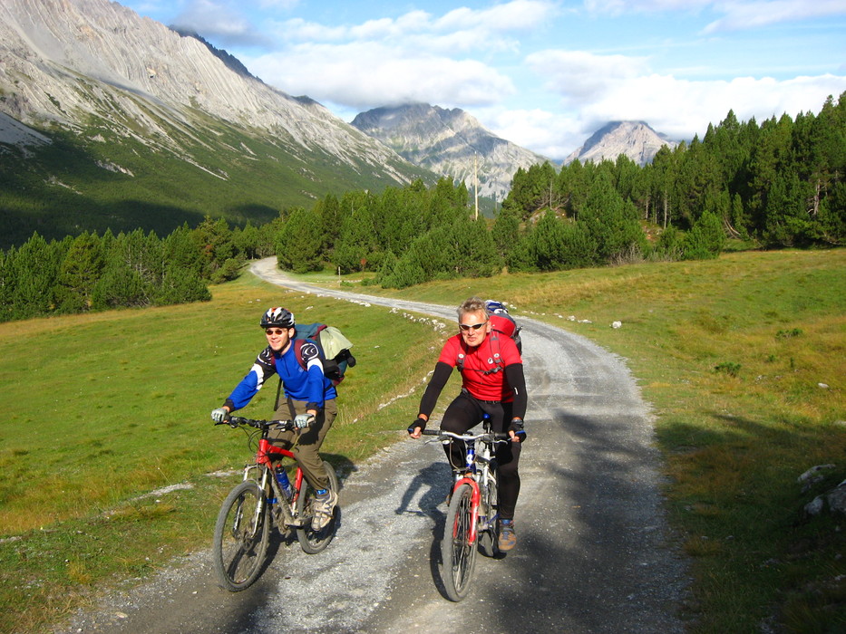 Gemütlich geht es im Valle Forcolla los