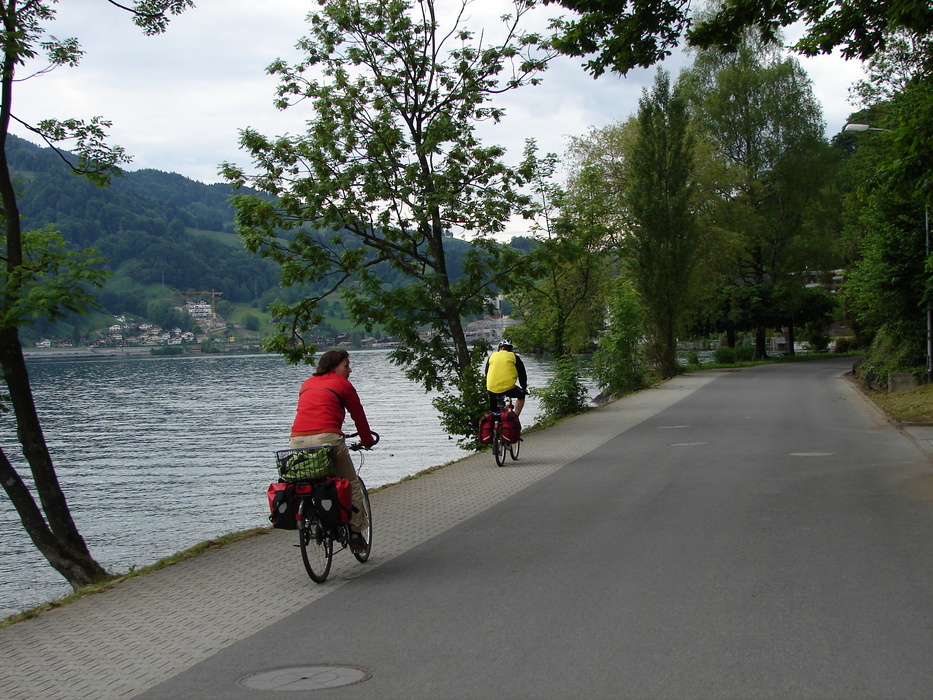 dass wir nach Sarnen fahren, wussten wir hier noch...