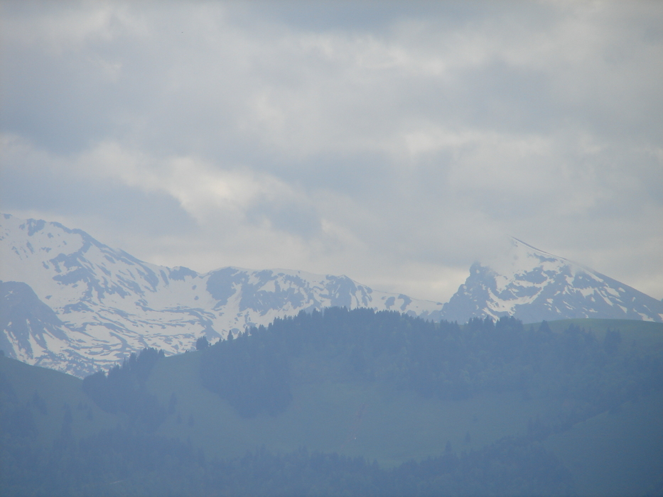 noch sind die Wolken recht stark vertreten