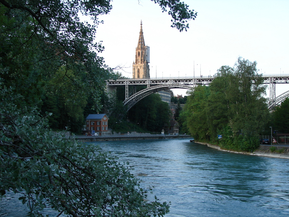 sogar der Turm da hinten