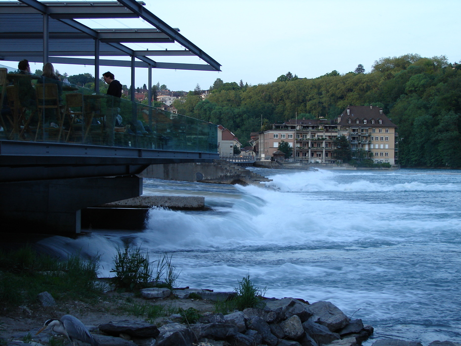 und drunter fließt der Fluss