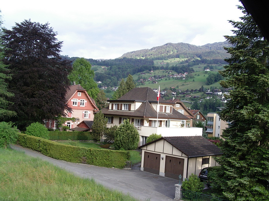 Blick aus dem Fenster