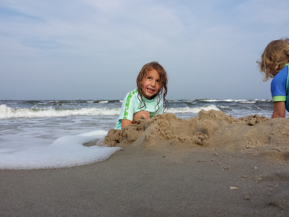 Sand...