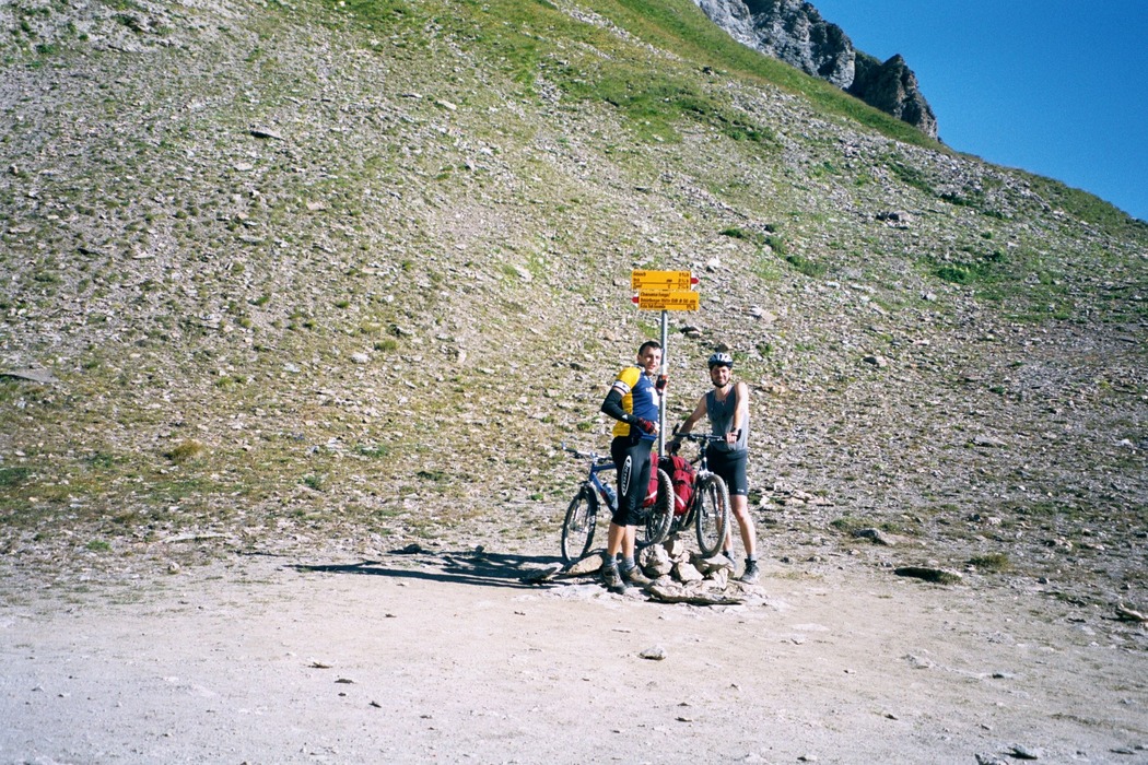 Auf dem Fimbapass (2608m)