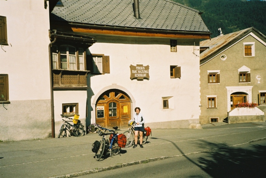 ...an der Pensiun Parc National in Zernez