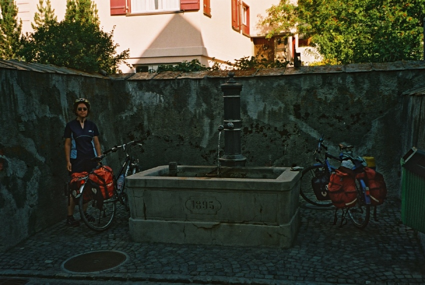 Obligatorische Wasserpause