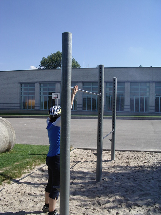 Erste Lockerungsübungen bei Witterswil