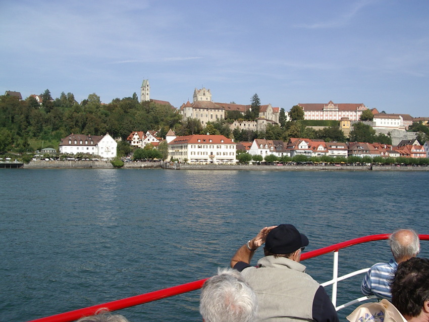 Kurs auf die Meersburg