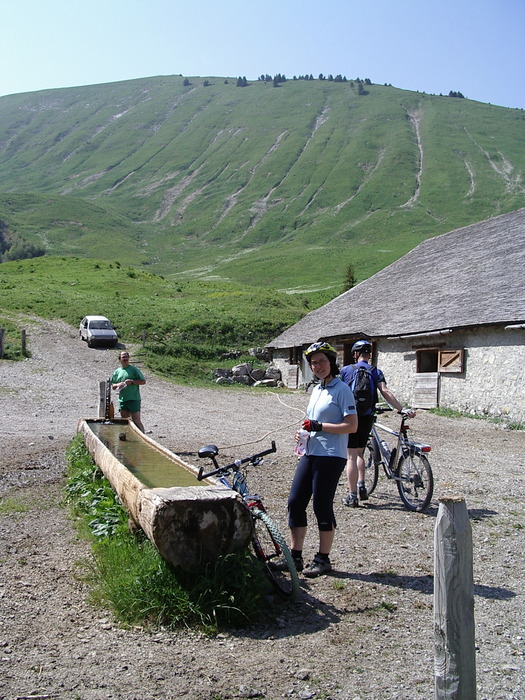 An der Hütte Col de Chaude