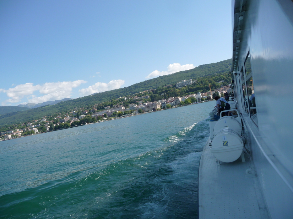 Evian ist nicht mehr weit