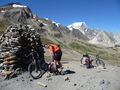 Am Col de la Seigne angekommen...