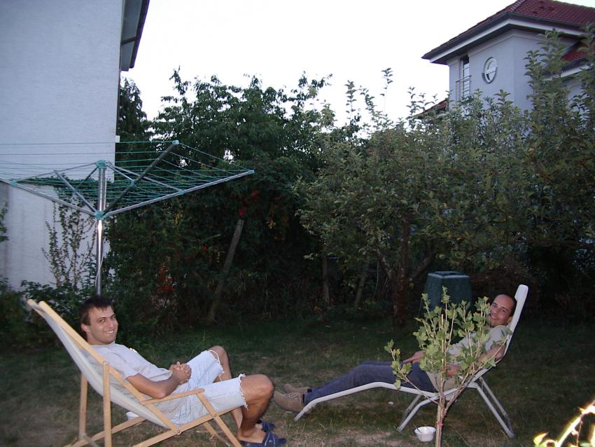 Tobias zu Gast im Alzental Castle...