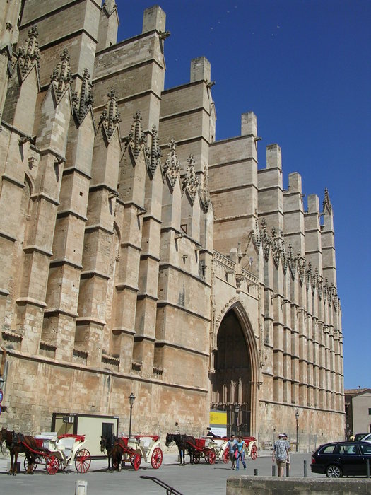 ...an der Kathedrale Sa Seu