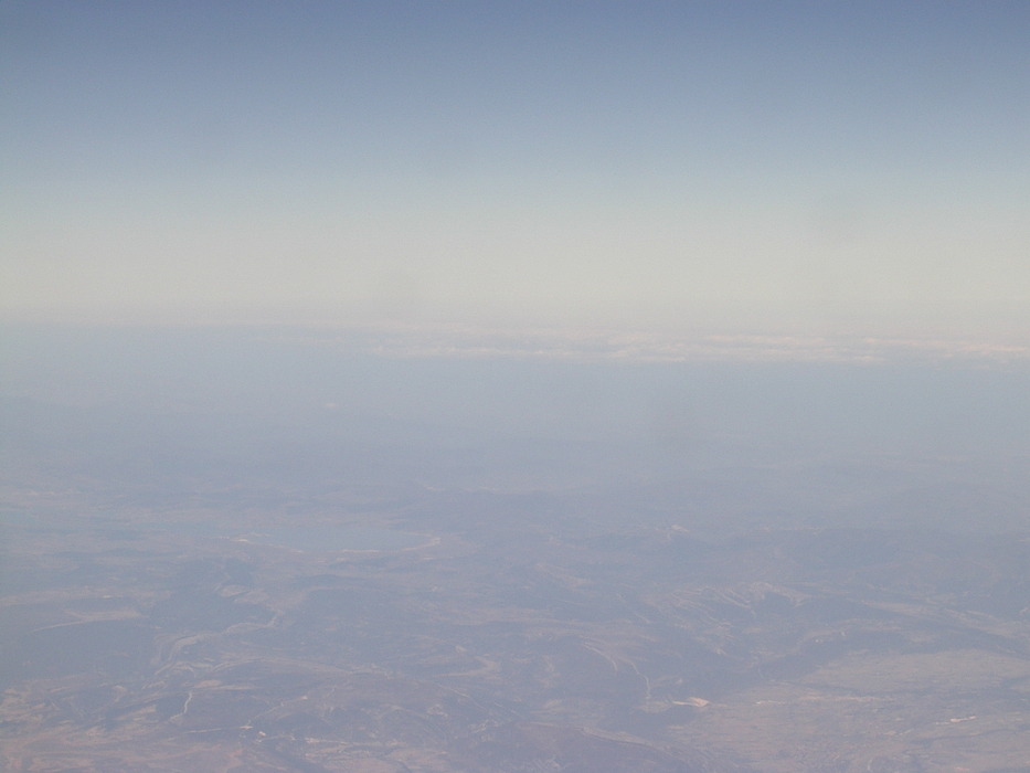 Spanien hat keine Wolken, dafr Seen