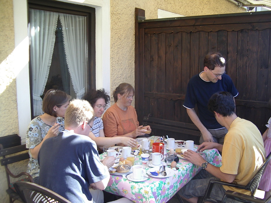 Frühstück im Lindenhof in Prien