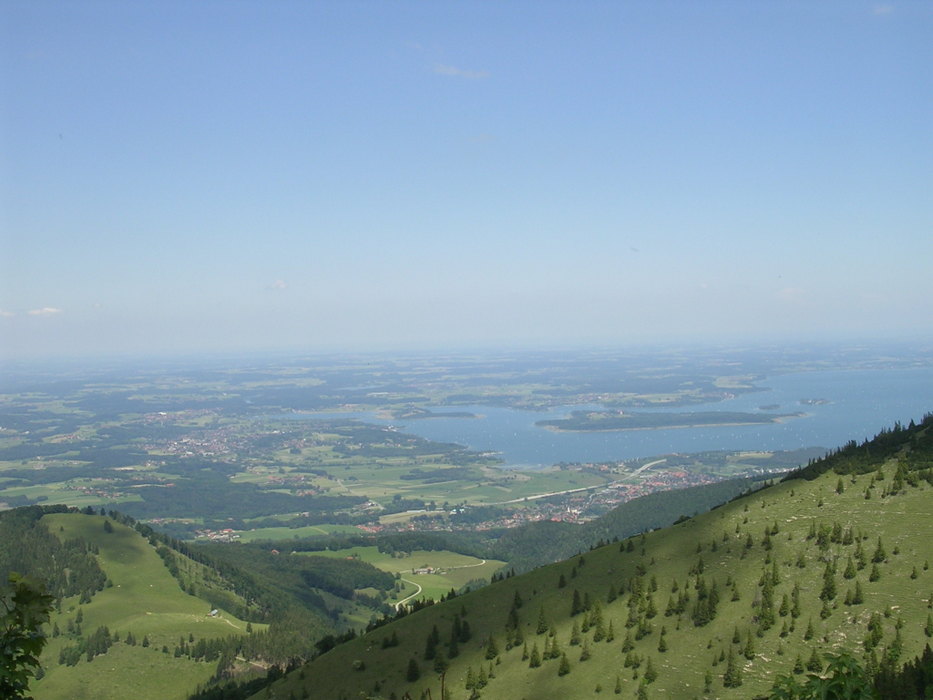 ...mit der Kampenwandbahn