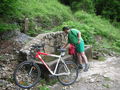 Bernhard beim Naturdoping