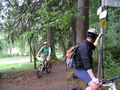 Kurzer Singletrail hinter dem Alemannenhof